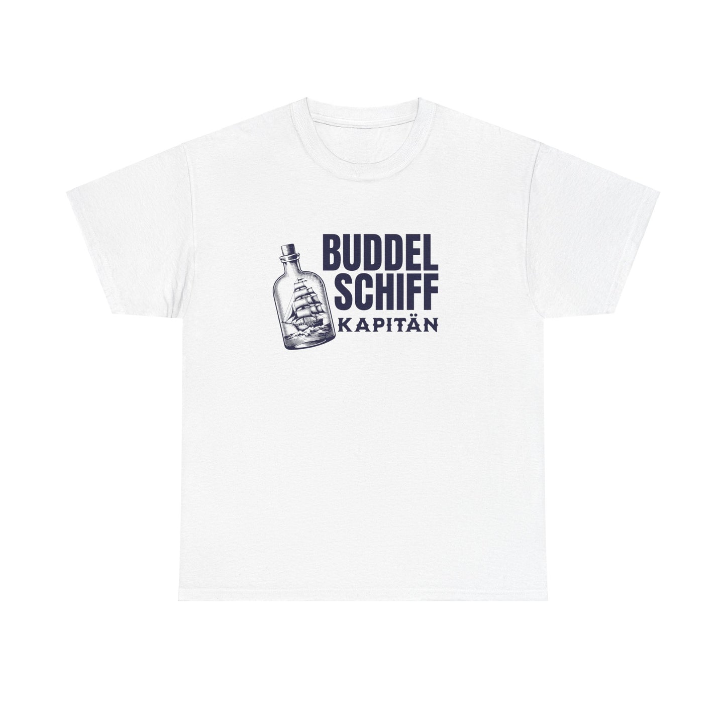 Maritimes T-Shirt "Buddelschiff Kapitän" S-5XL