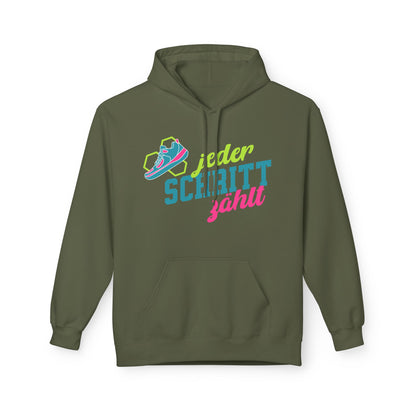 Hoodie "jeder Schritt zählt" S-5XL Premiumsoft-Qualität
