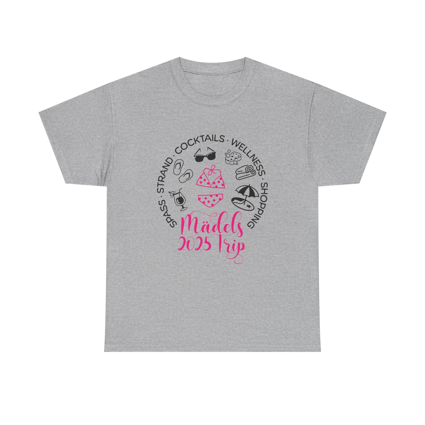 T-Shirt "Mädels Trip 2025-Sommerurlaub" S-5XL
