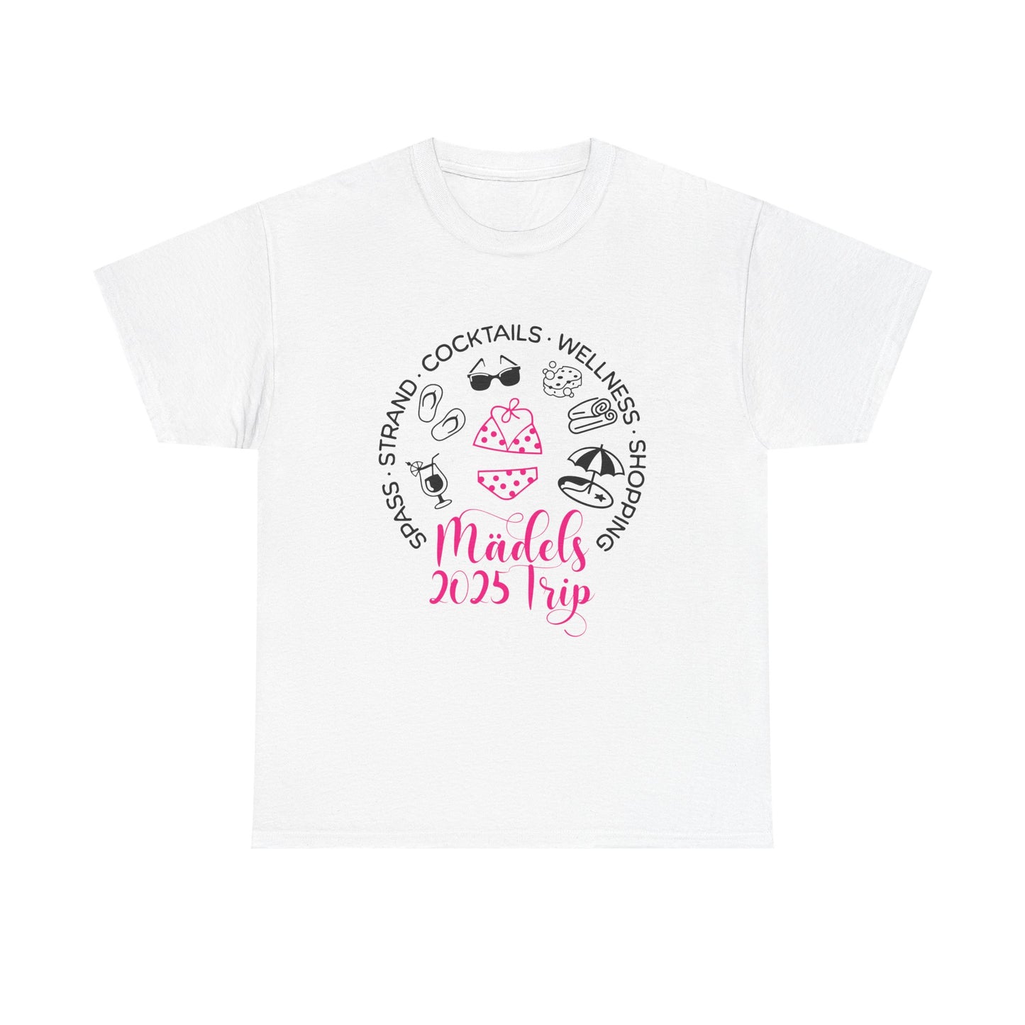 T-Shirt "Mädels Trip 2025-Sommerurlaub" S-5XL