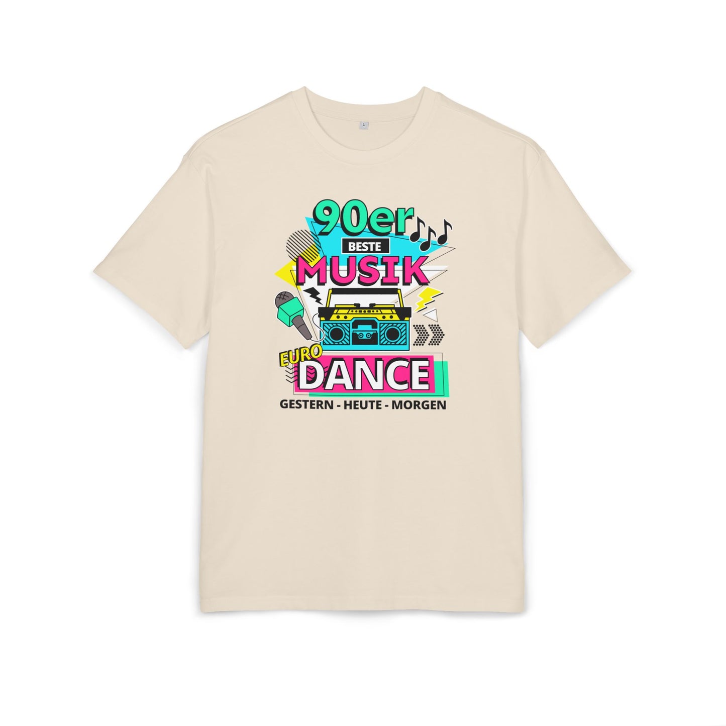 Oversize T-Shirt "90er beste Musik" S-5XL