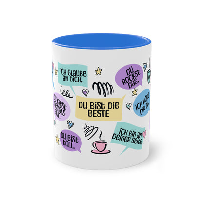 Tasse  "Du bist die Beste"