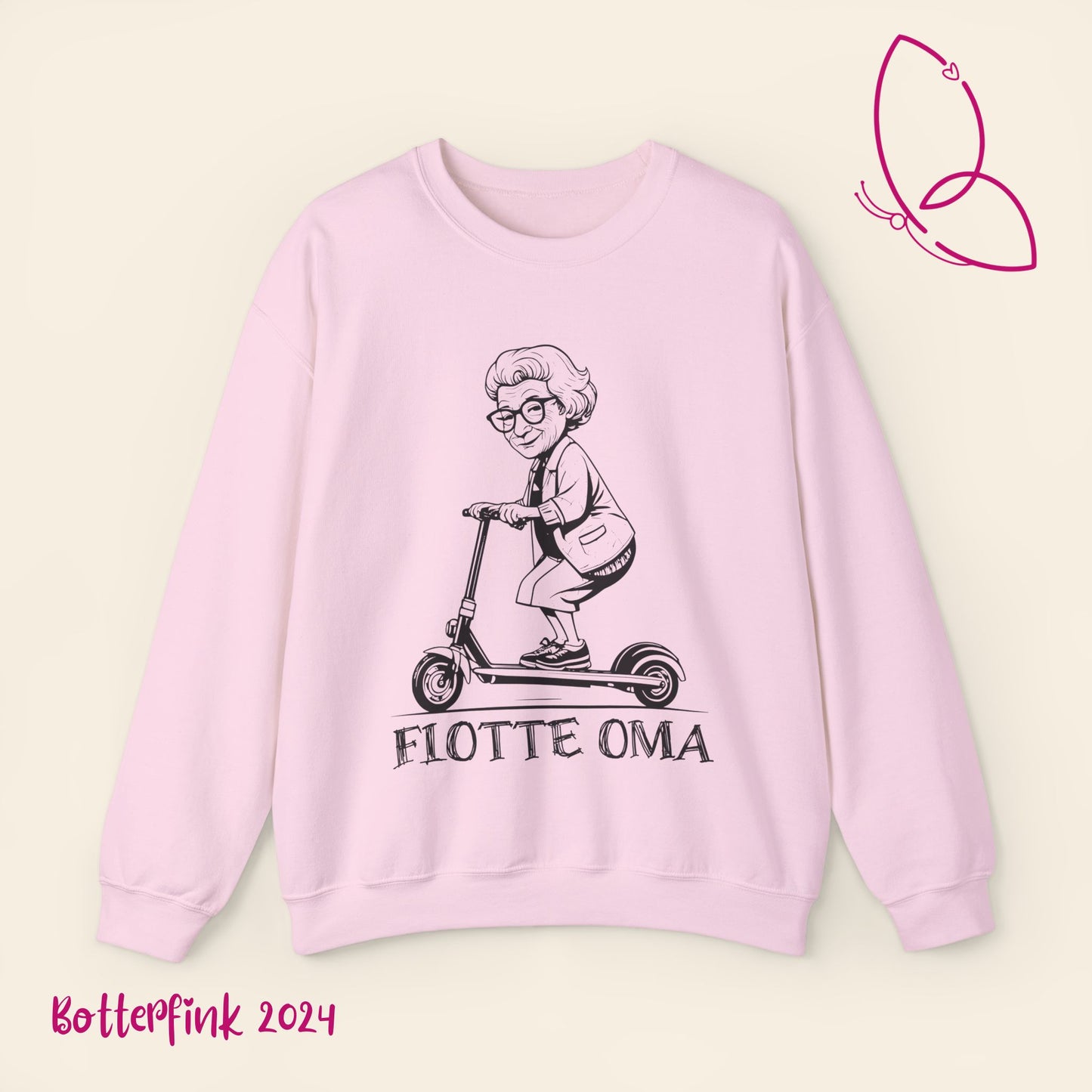Sweatshirt "flotte Oma" S-5XL