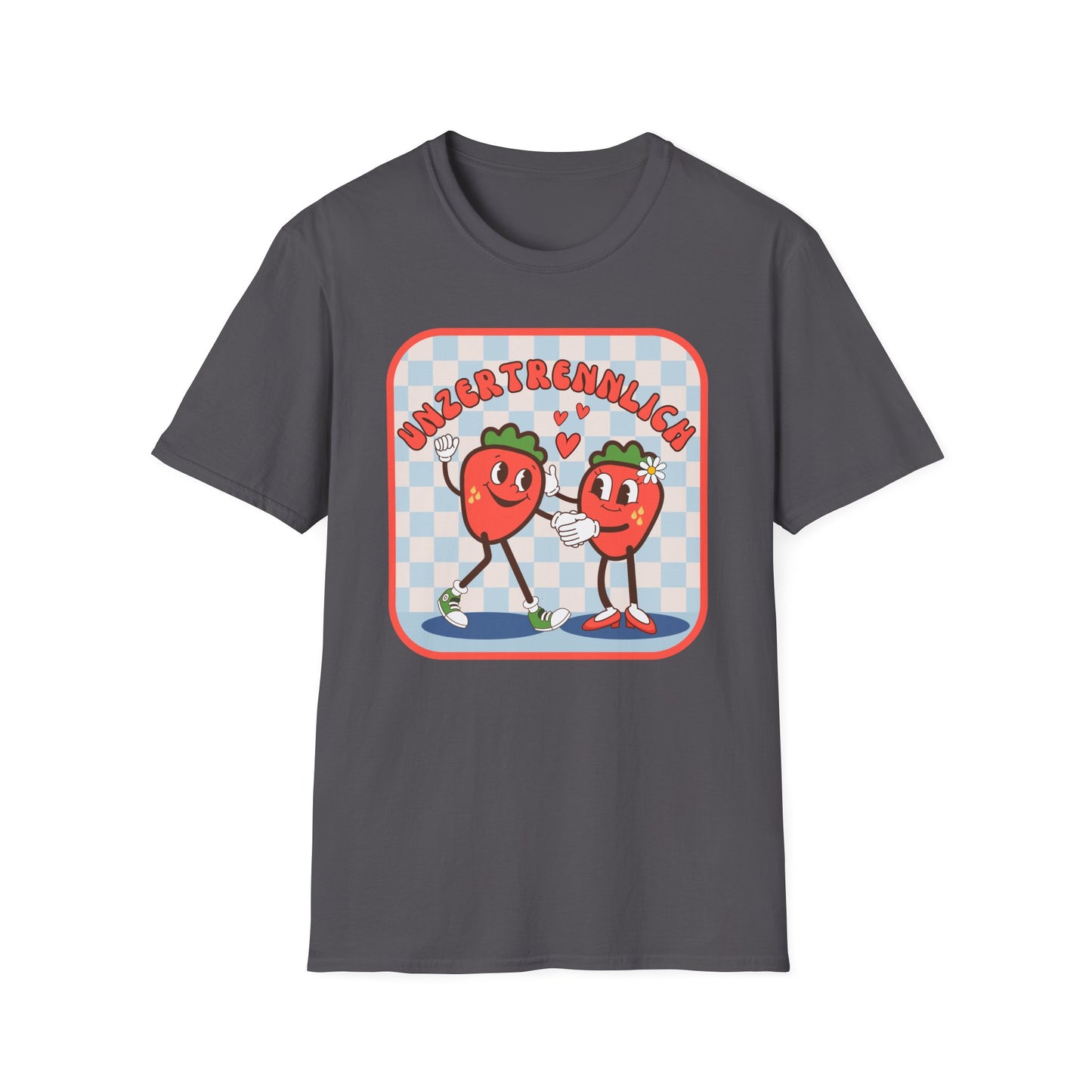 Premium T-Shirt "Retro Erdbeeren" S-4XL