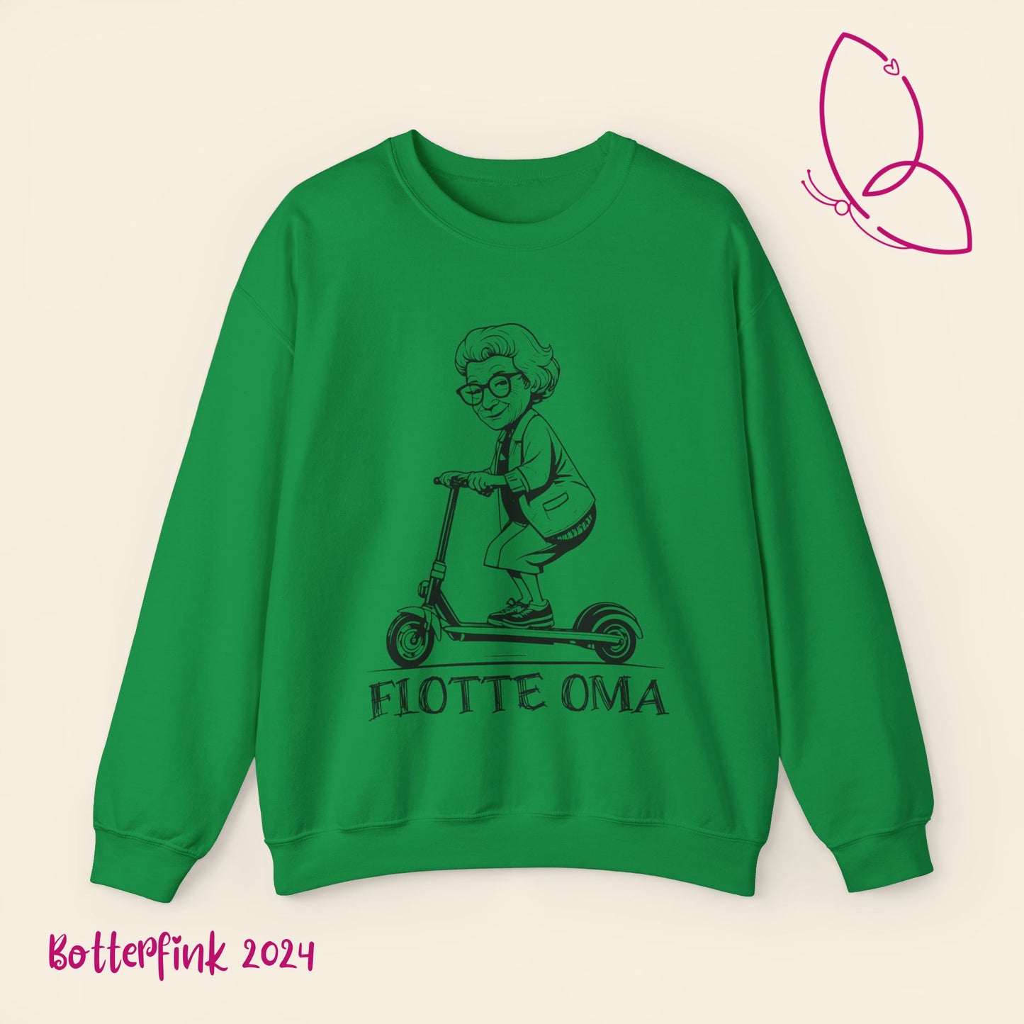 Sweatshirt "flotte Oma" S-5XL