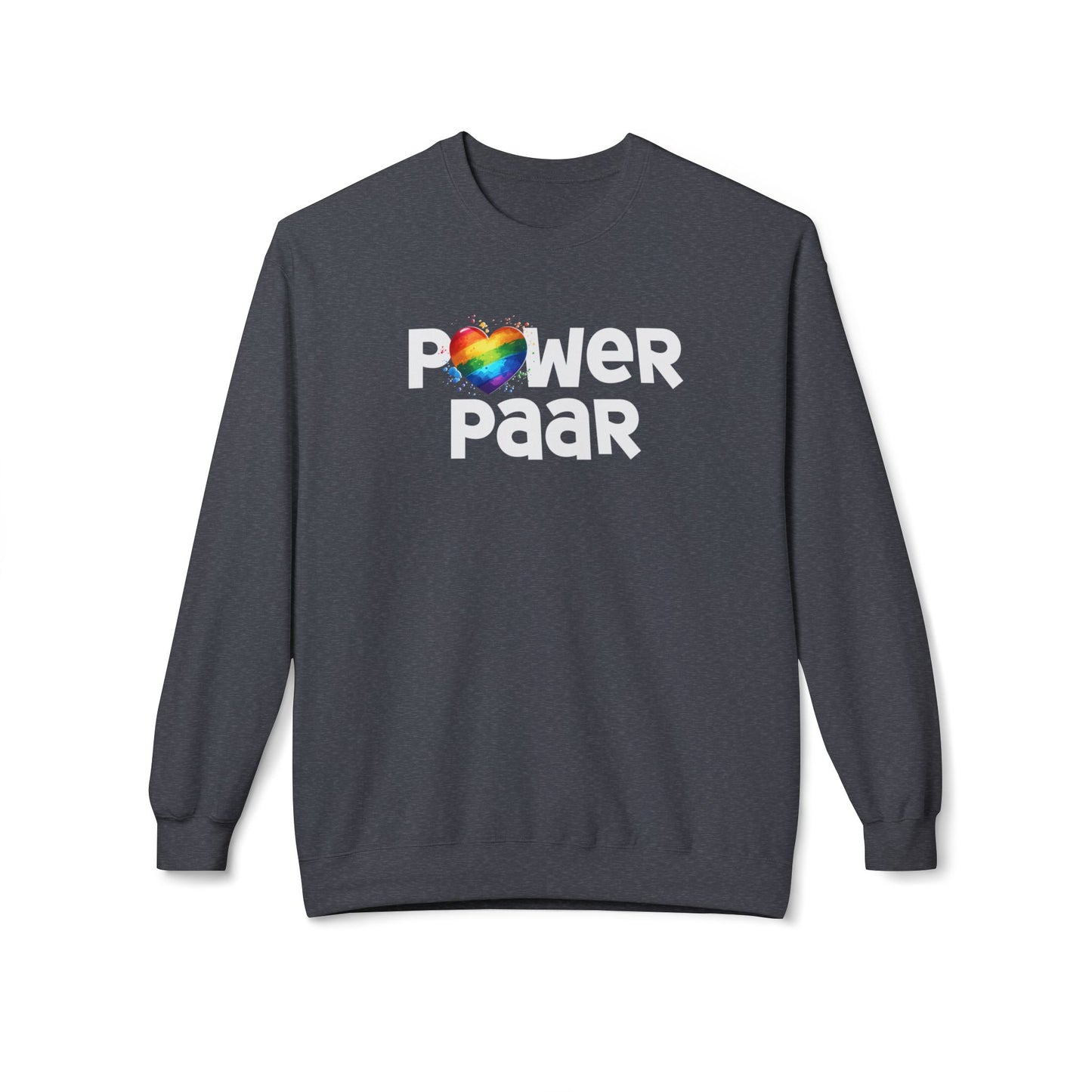 LGBTQ+ Sweatshirt "Power Paar" S-4XL Partnerlook für queere Paare