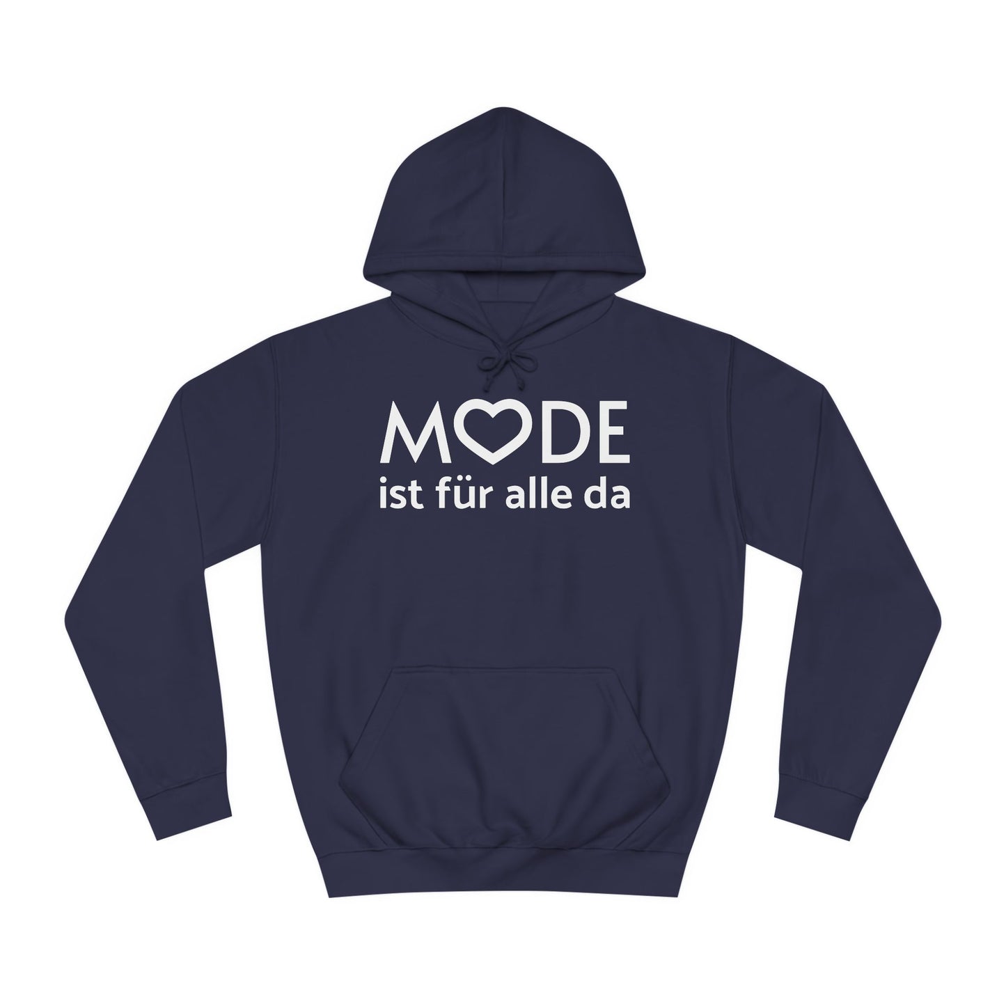 Hoodie "Mode ist für alle da" XS-5XL