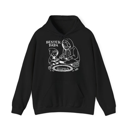 Hoodie "Bester Papa - Sohn" S-5XL für Jungs-Papa zum Vatertag