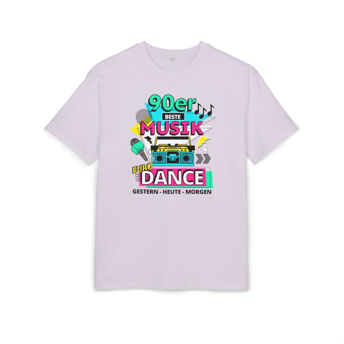 Oversize T-Shirt "90er beste Musik" S-5XL
