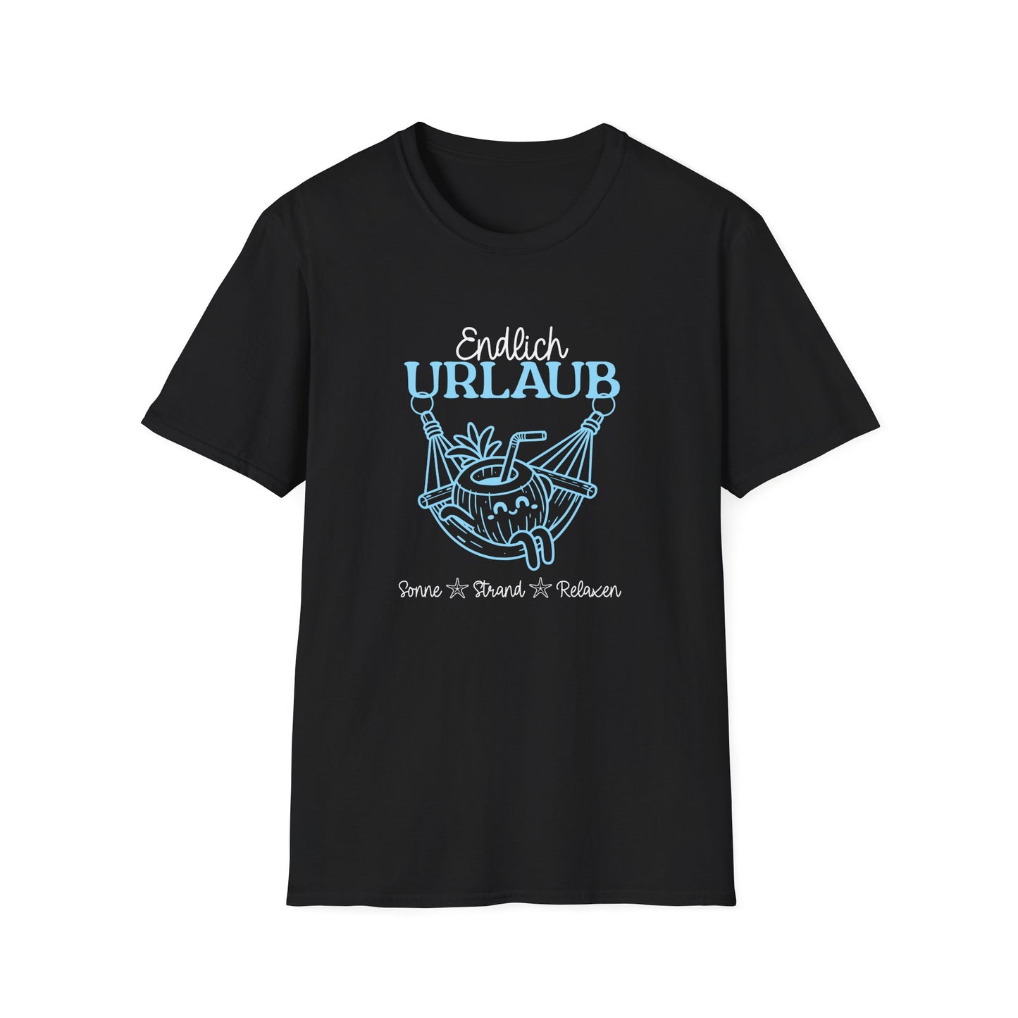 Premium T-Shirt "Endlich Urlaub-Kokosnuss" S-5XL
