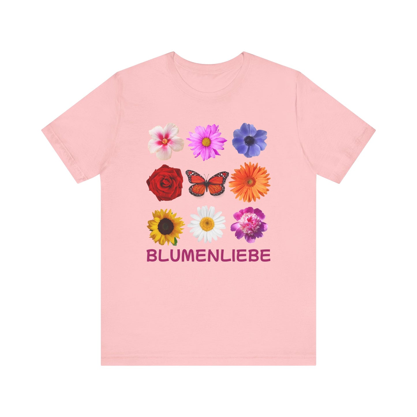 Jersey T-Shirt  „Blumenliebe“ – XS-2XL