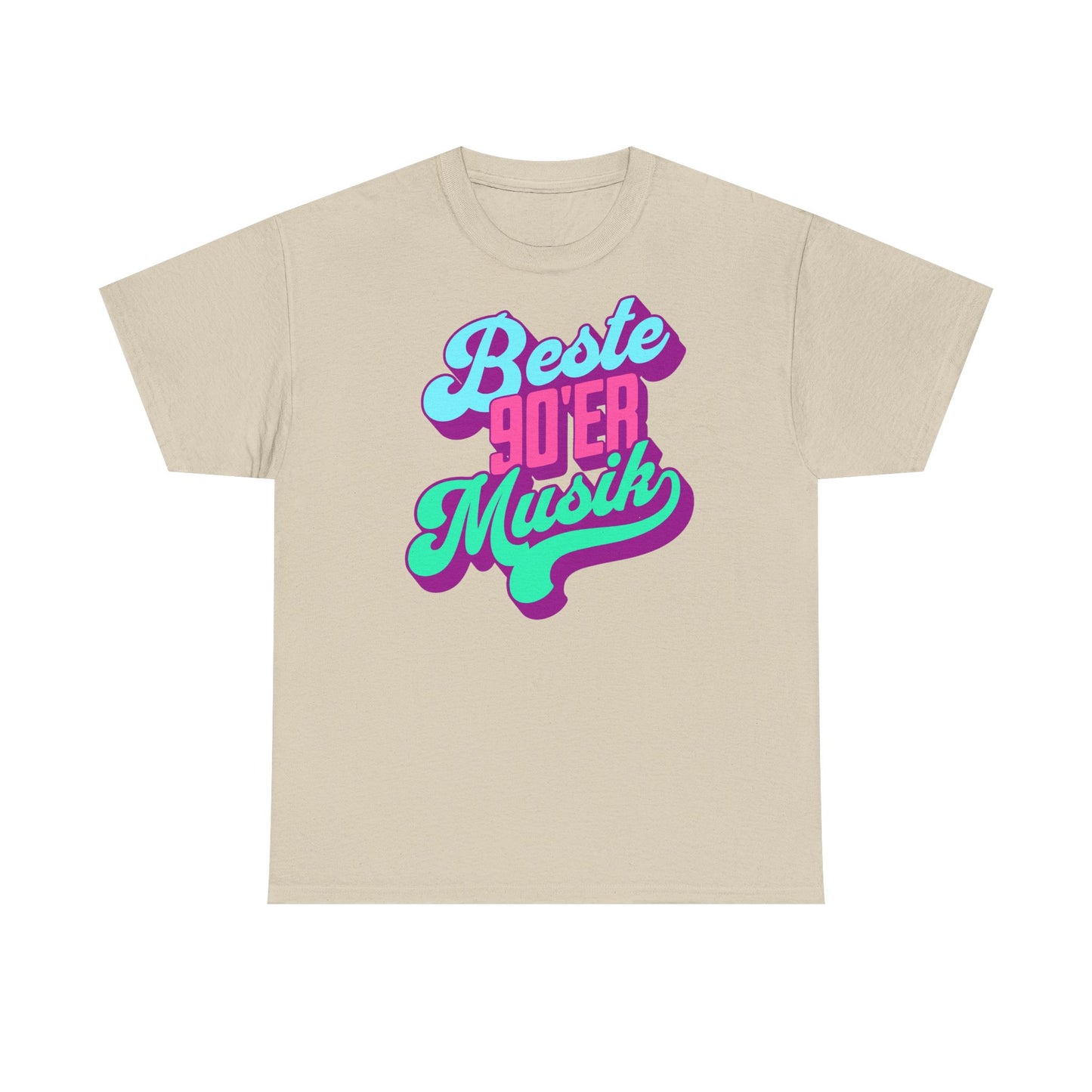 T-Shirt "Beste 90er Musik" S-5XL Retro Look