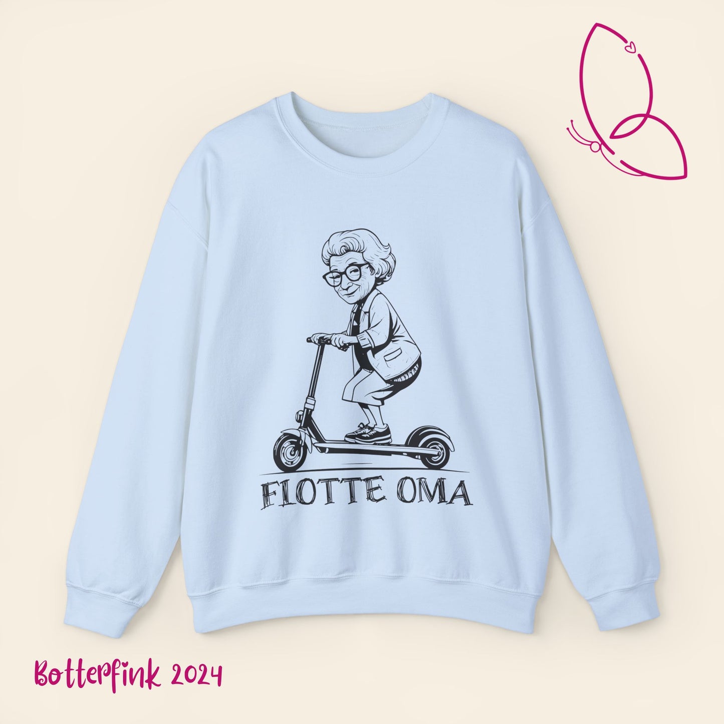 Sweatshirt "flotte Oma" S-5XL