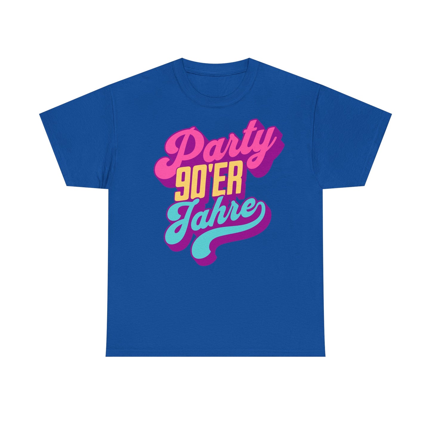 T-Shirt "Party 90er Jahre" S-5XL Retro Look