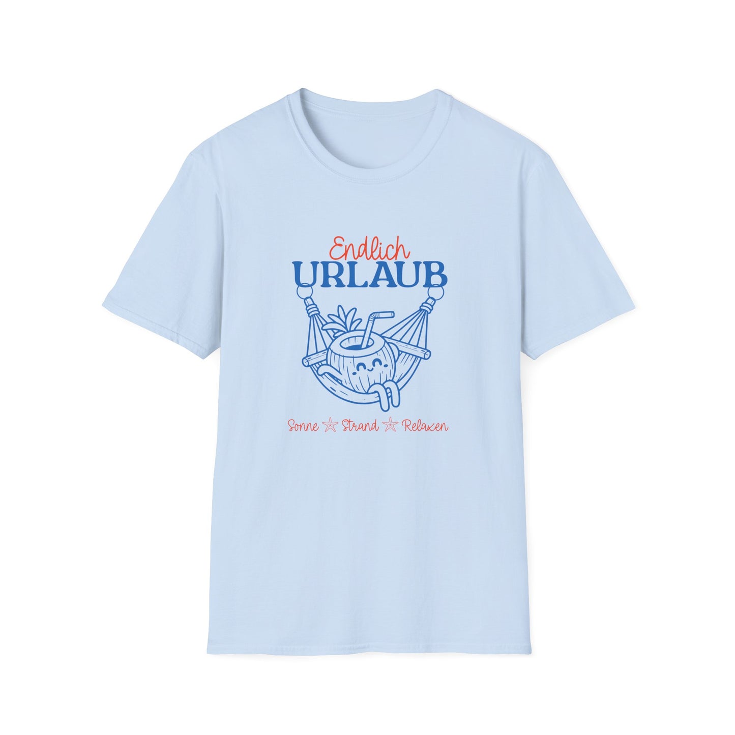 Premium T-Shirt "Endlich Urlaub-Kokosnuss" S-5XL