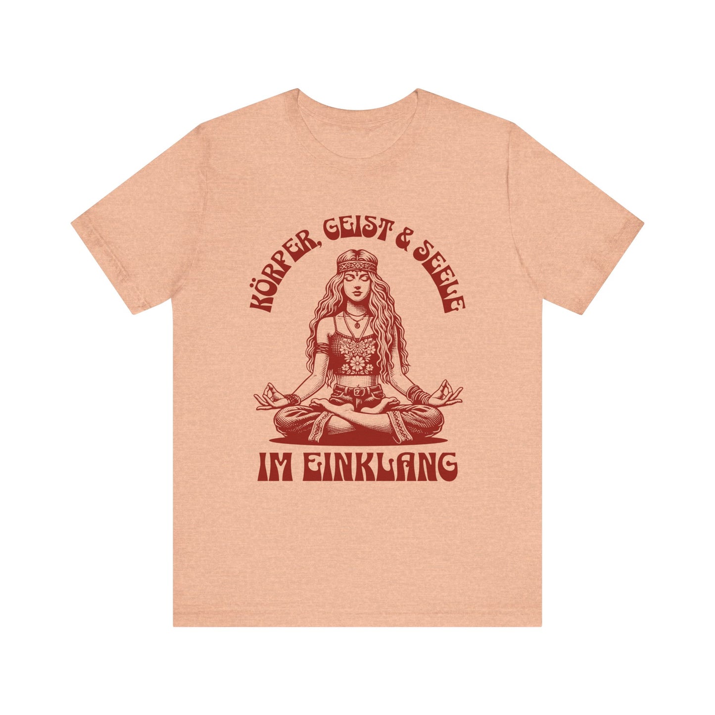 Jersey T-Shirt "Hippie Yoga" XS-2XL