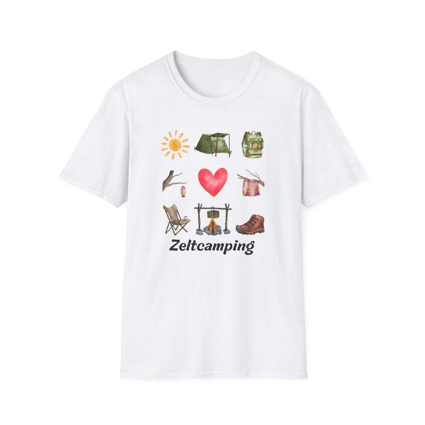 Premium T-Shirt "Zeltcamping" S-5XL