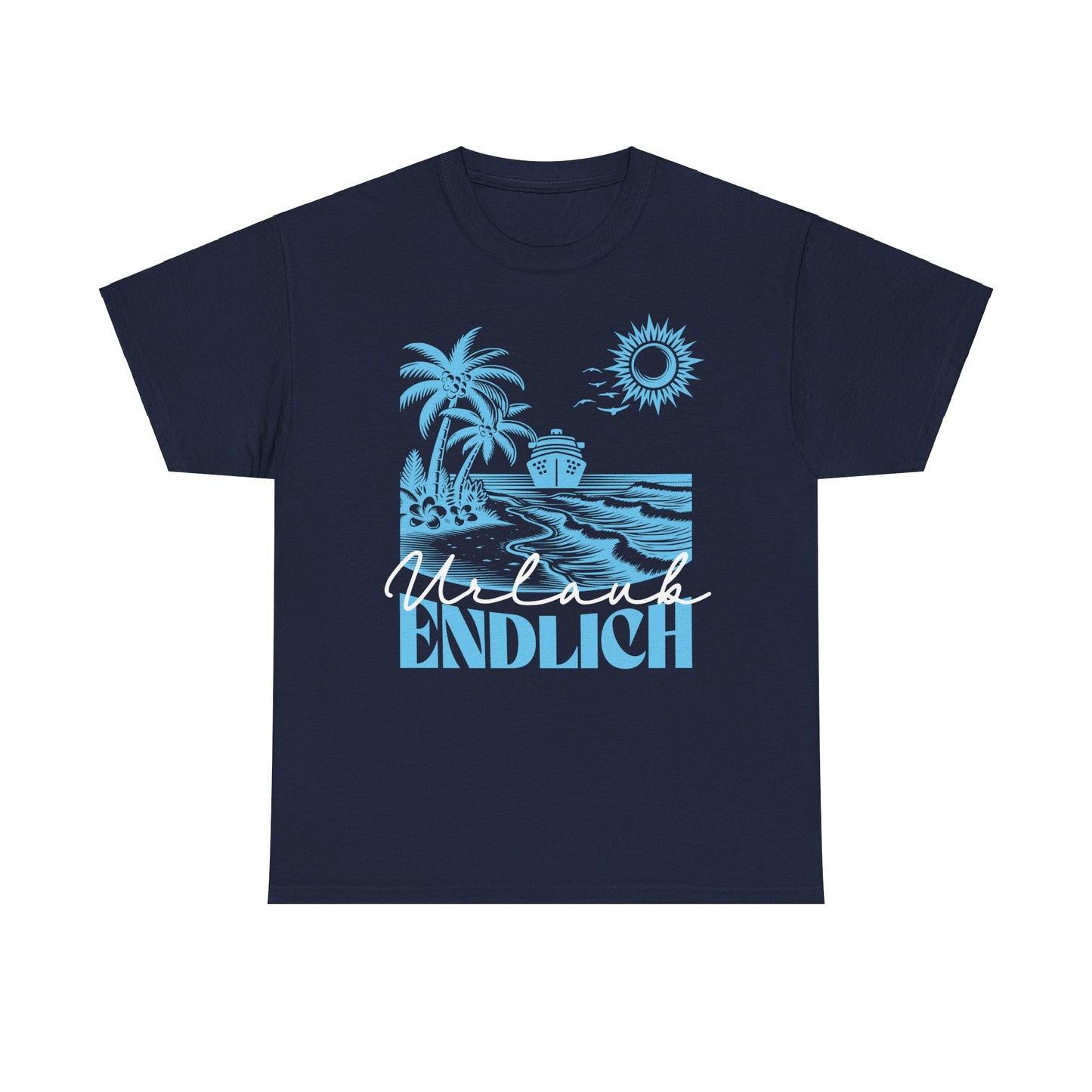 T-Shirt "Urlaub endlich" S-5XL