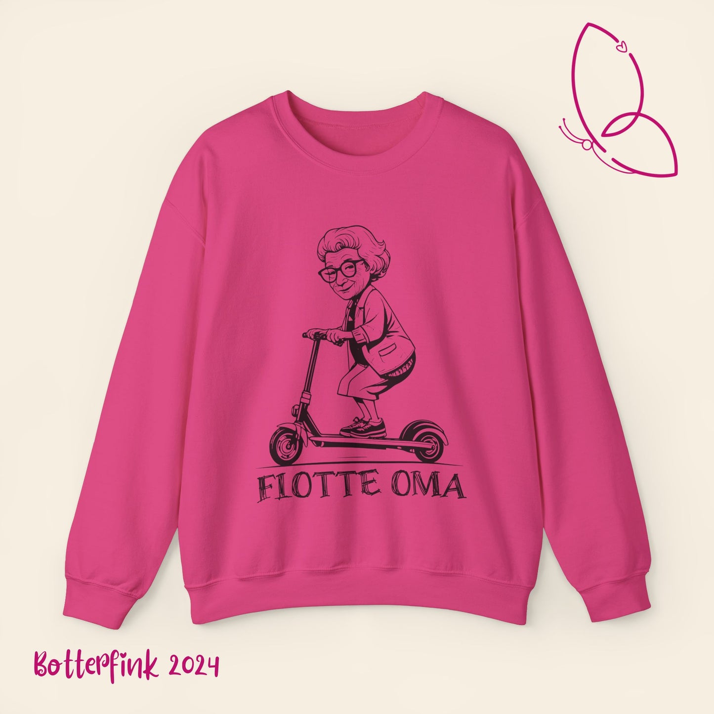 Sweatshirt "flotte Oma" S-5XL