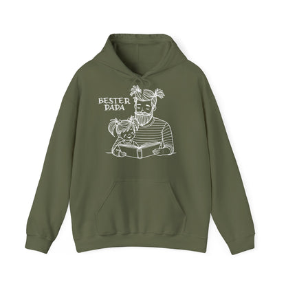 Hoodie "Bester Papa - Tochter" S-5XL für Mädchen-Papas zum Vatertag