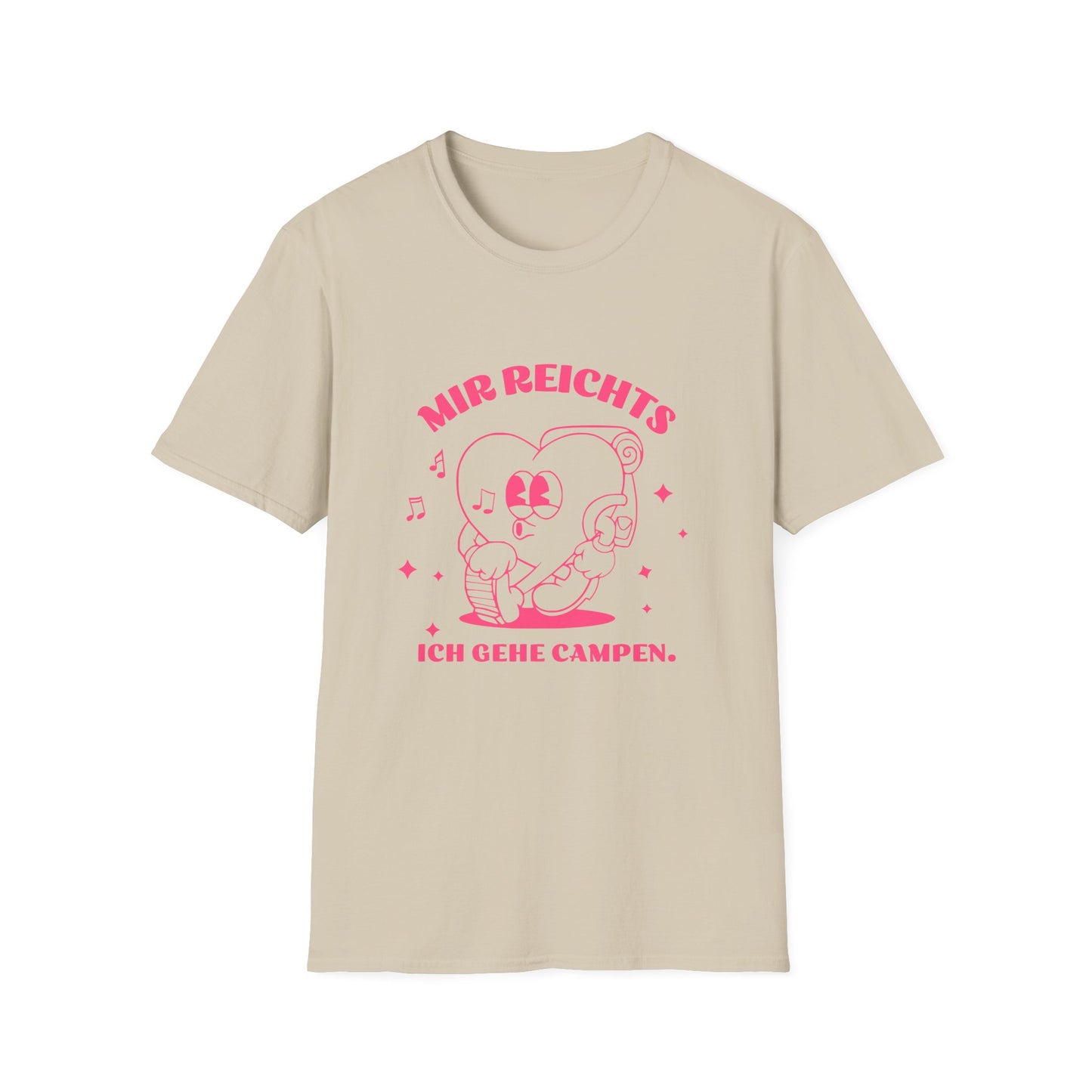 Premium Retro Camping T-Shirt "Mir reichts" S-5XL