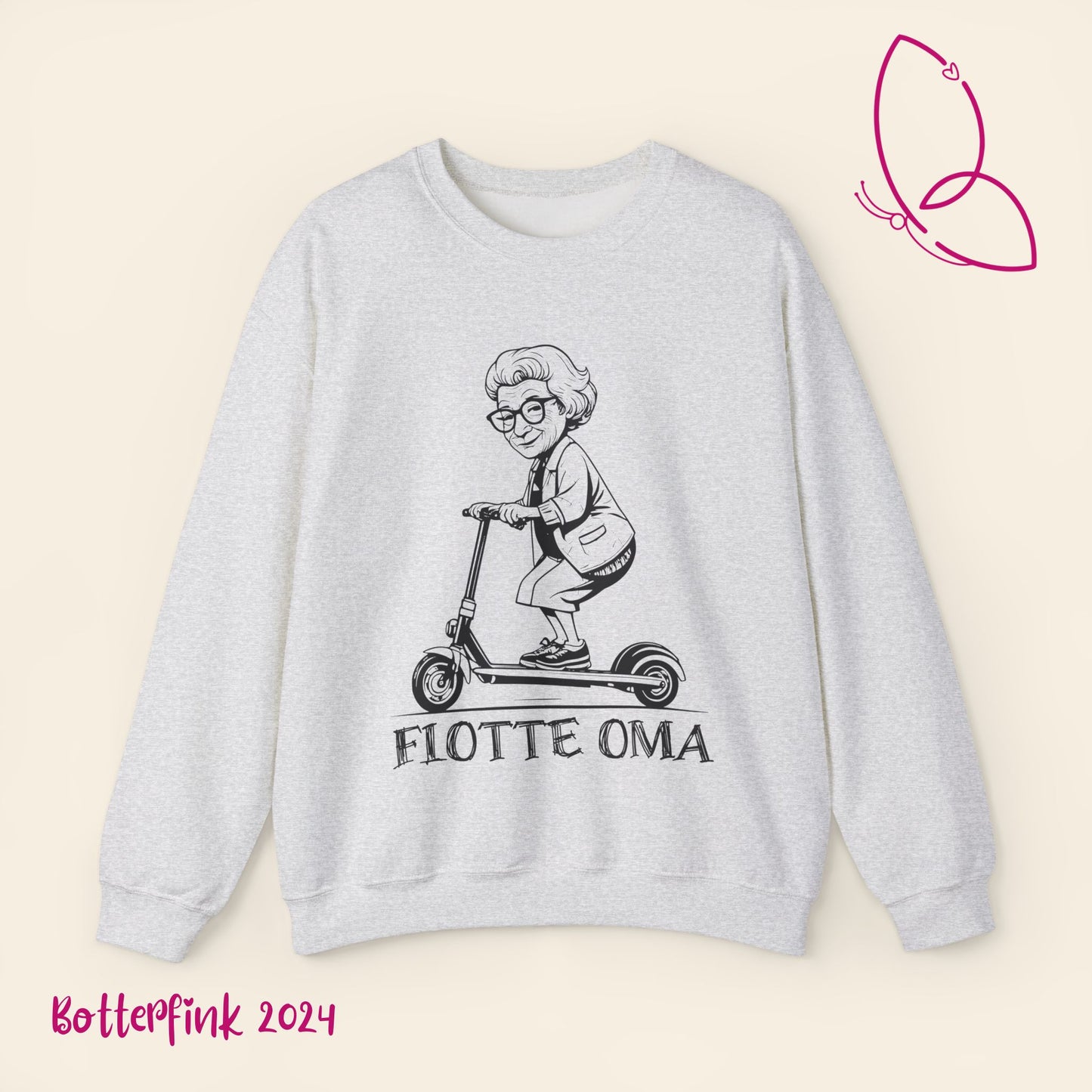 Sweatshirt "flotte Oma" S-5XL