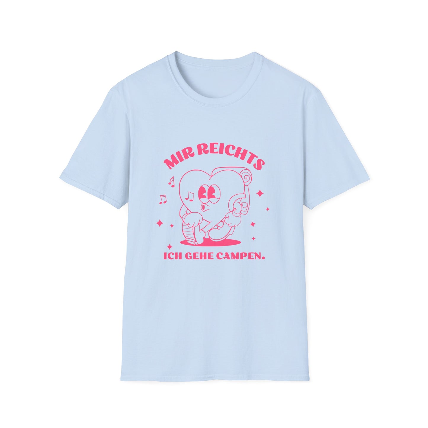 Premium Retro Camping T-Shirt "Mir reichts" S-5XL