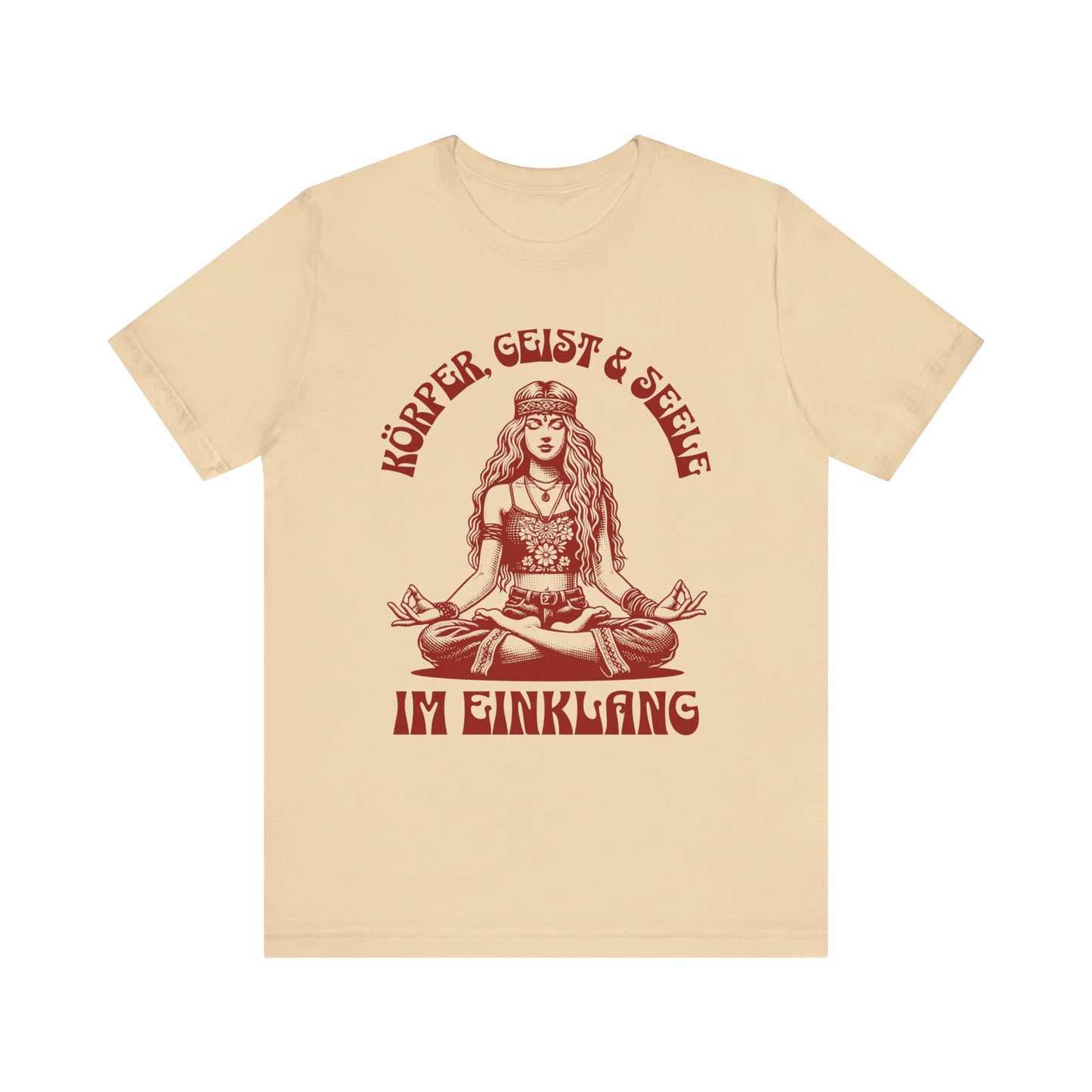 Jersey T-Shirt "Hippie Yoga" XS-2XL