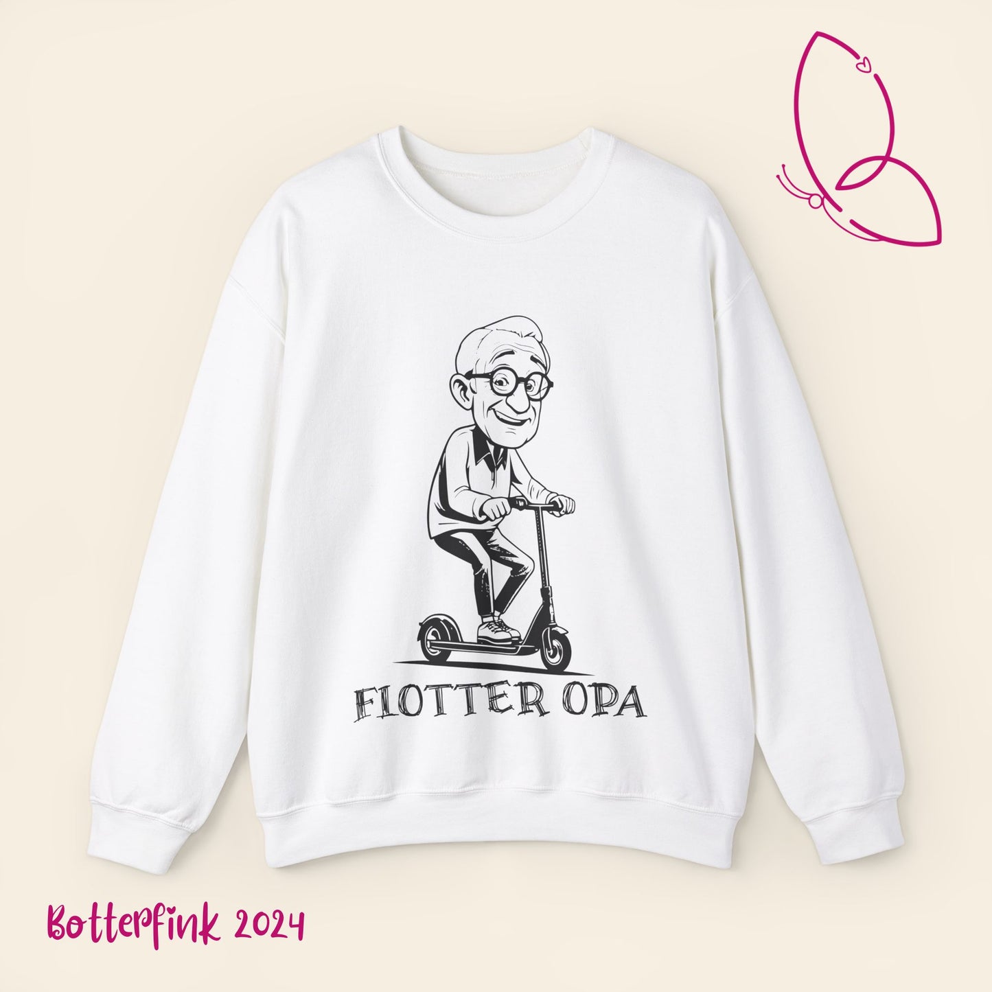 Sweatshirt "flotter Opa" S-5XL