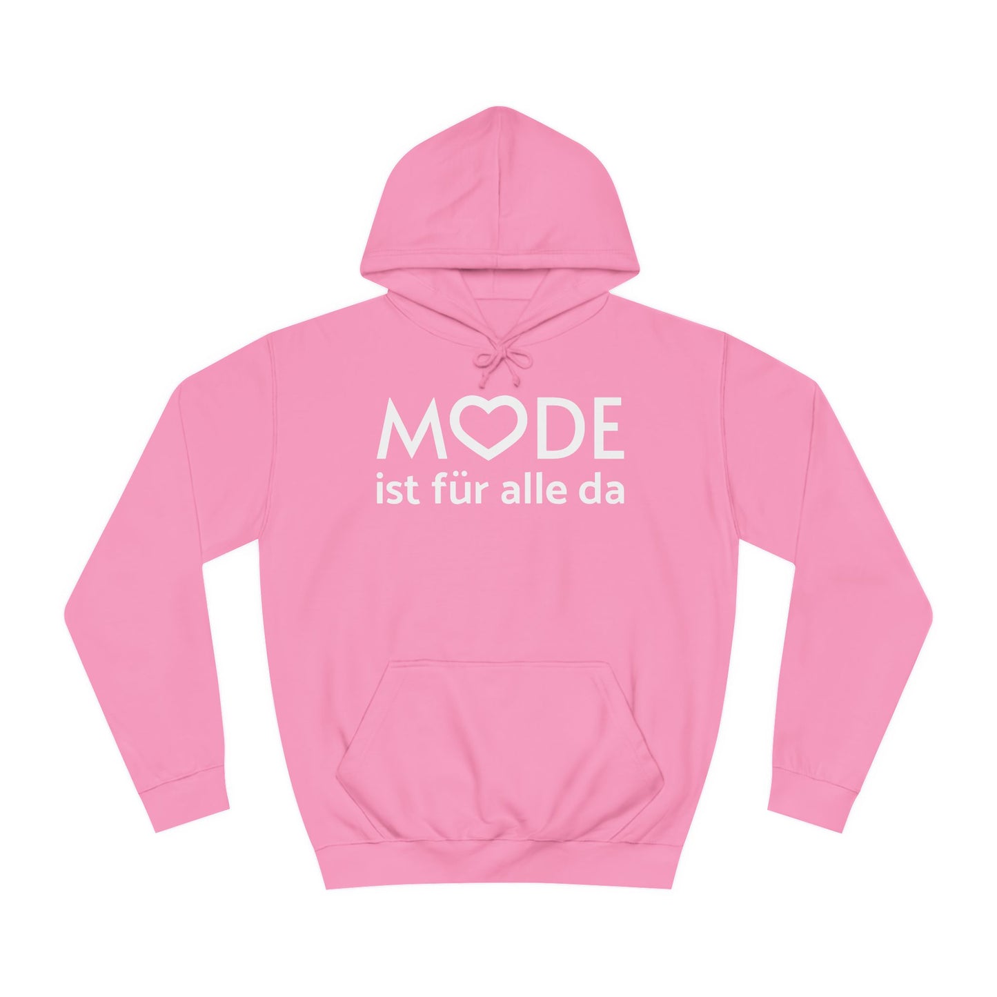 Hoodie "Mode ist für alle da" XS-5XL
