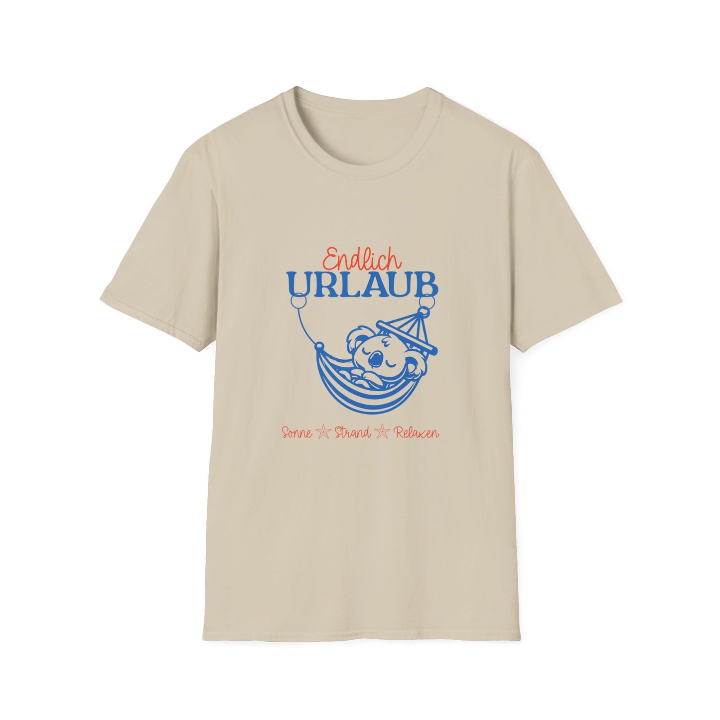 Premium T-Shirt "Endlich Urlaub-Koala" S-5XL