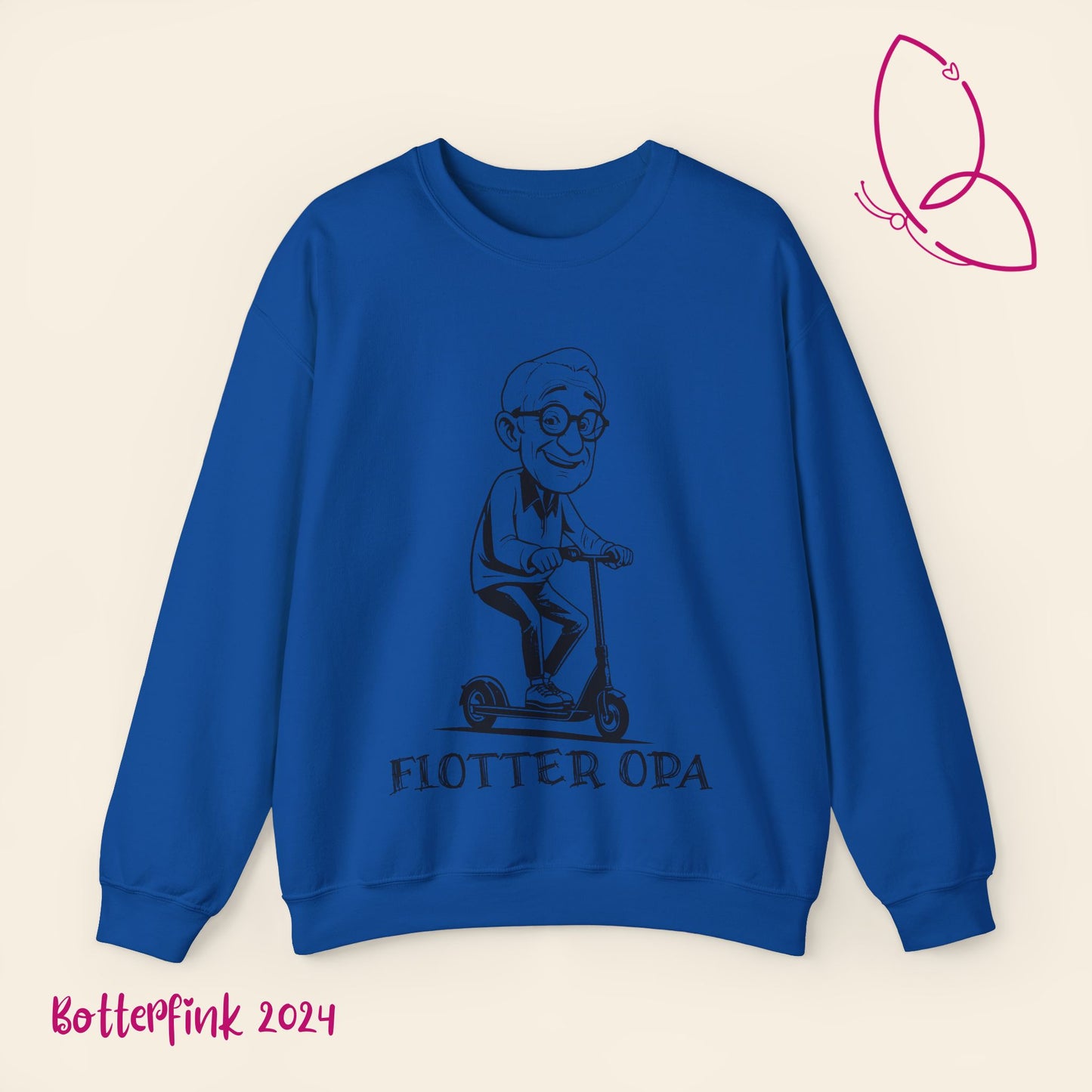 Sweatshirt "flotter Opa" S-5XL