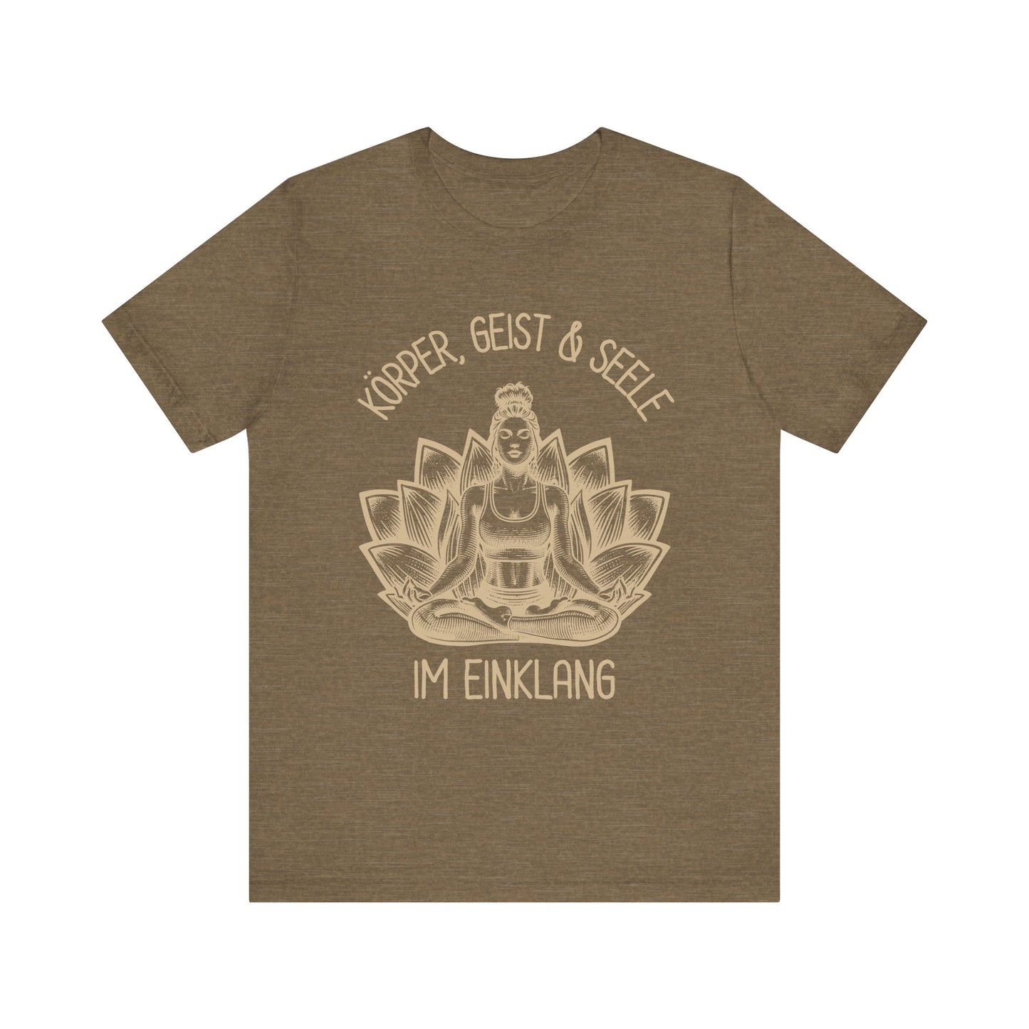 Jersey T-Shirt "Yoga Fitness" XS-2XL