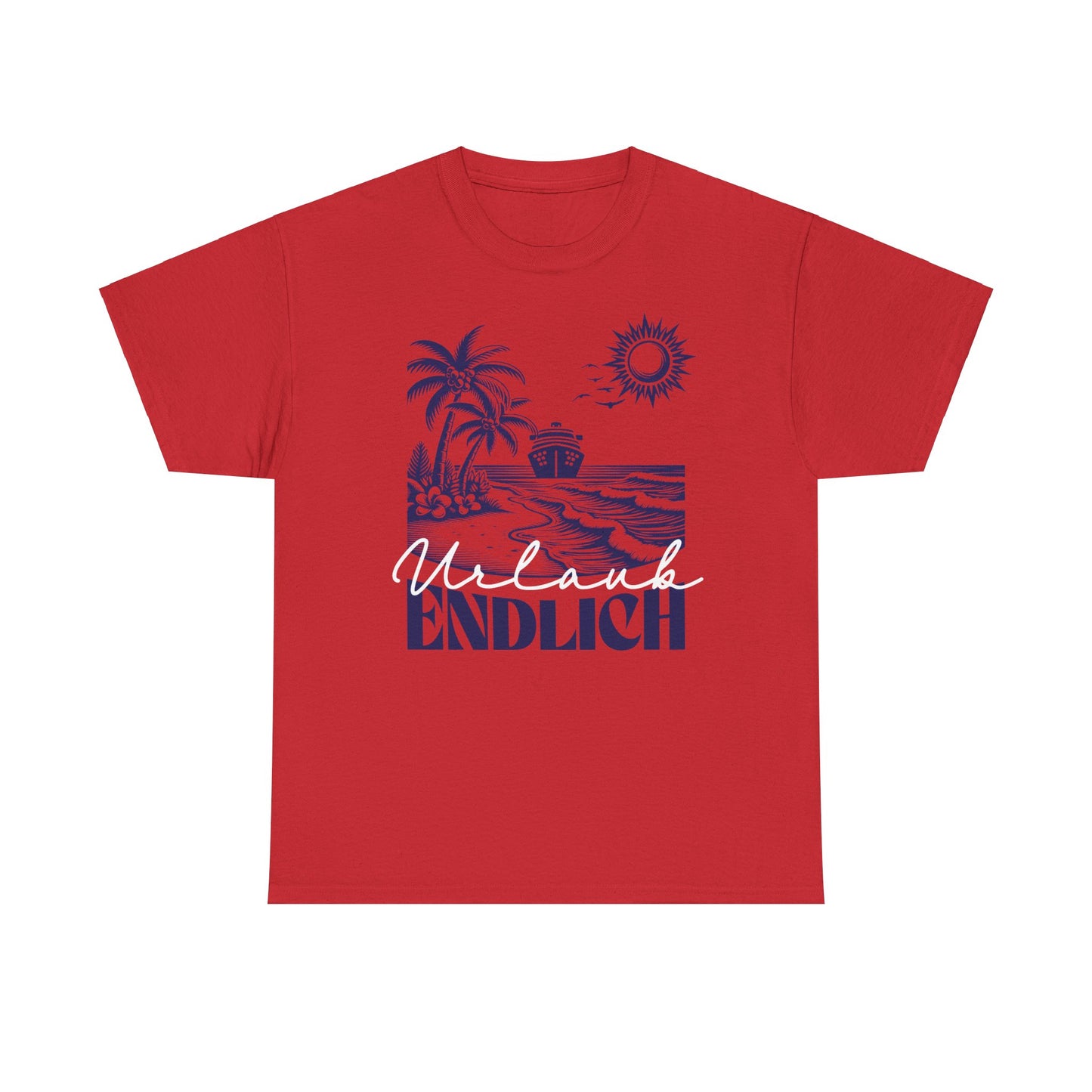 T-Shirt "Urlaub endlich" S-5XL