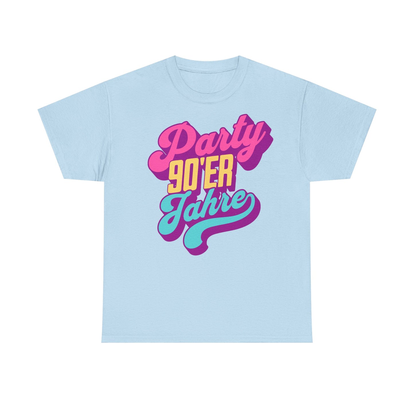 T-Shirt "Party 90er Jahre" S-5XL Retro Look