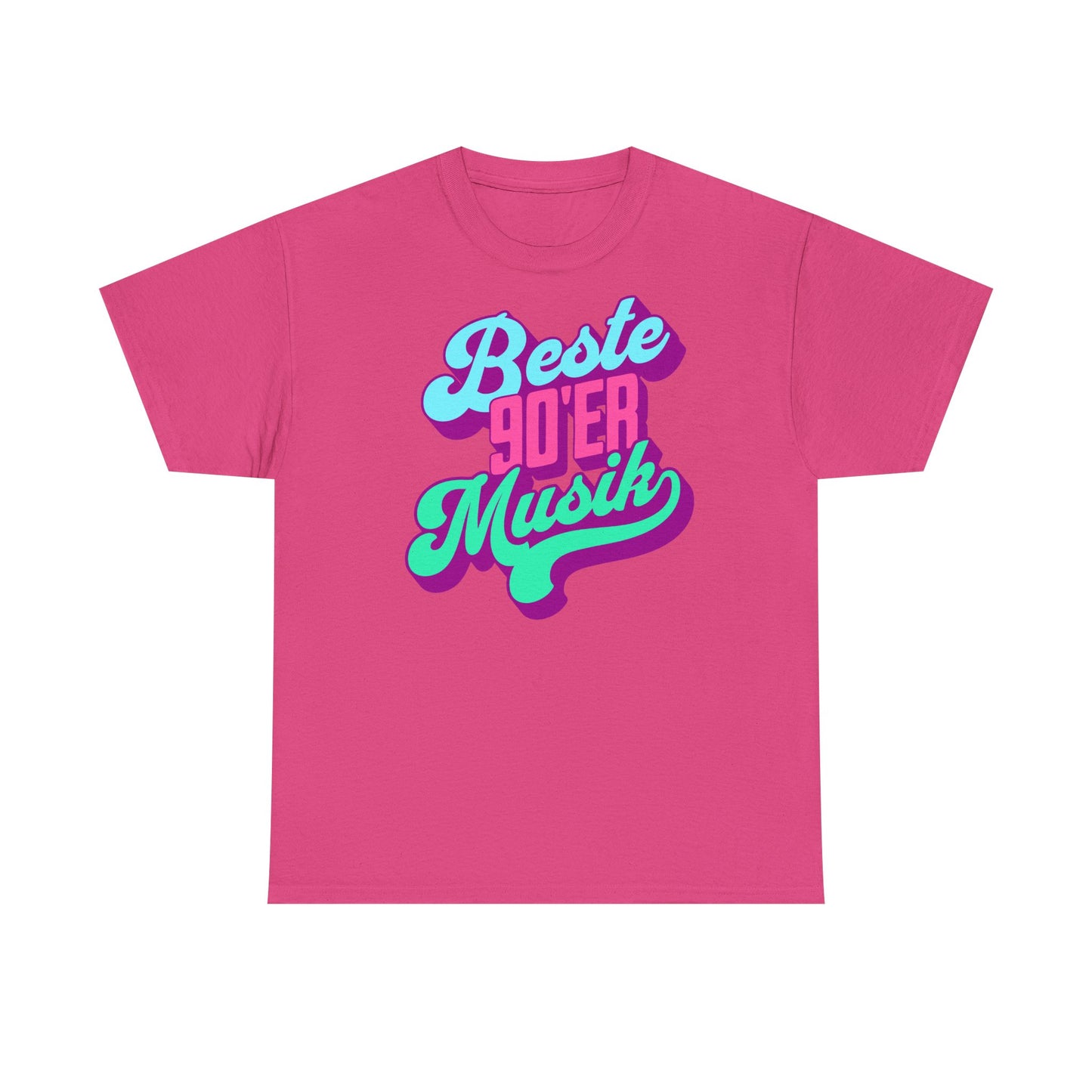 T-Shirt "Beste 90er Musik" S-5XL Retro Look