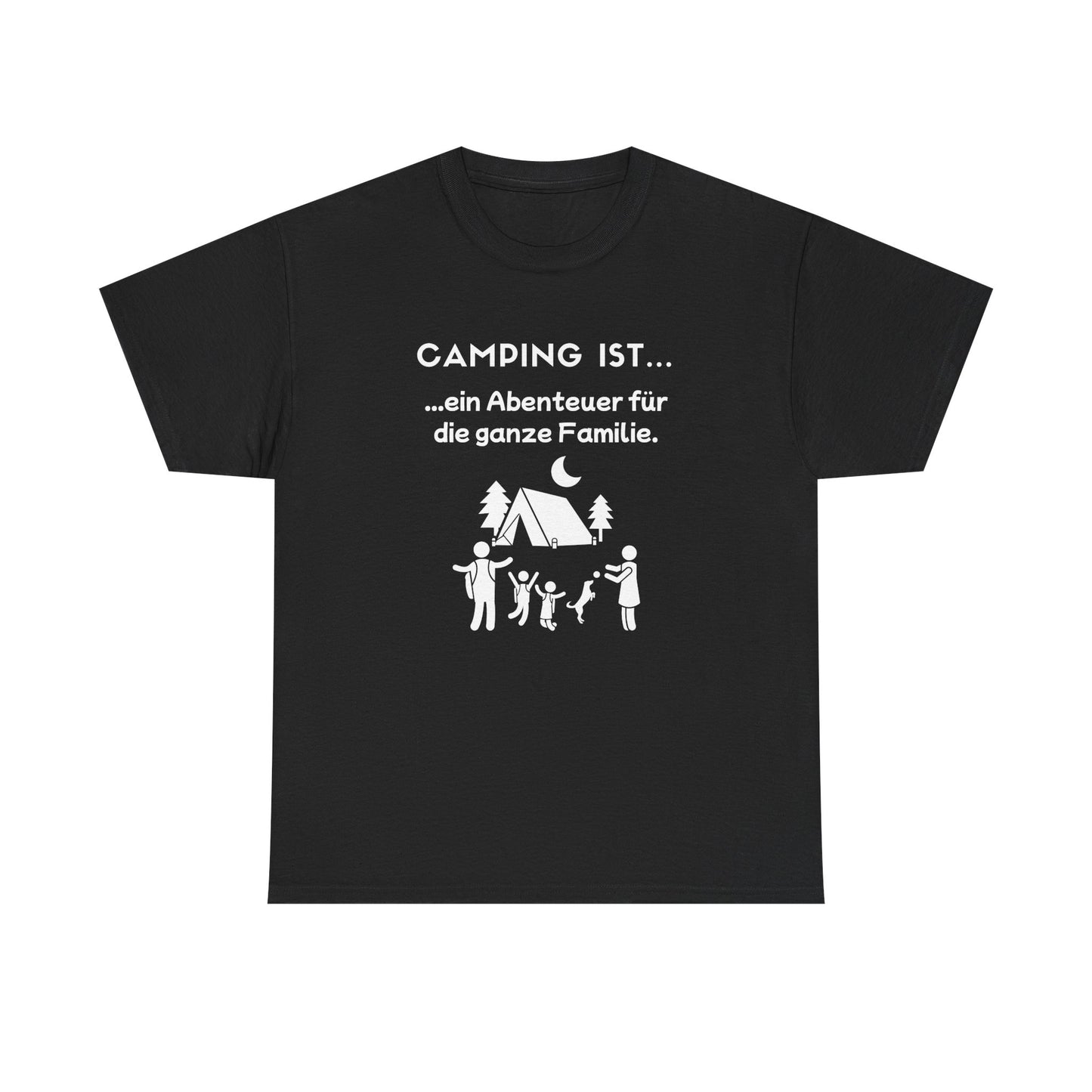 T-Shirt "Camping ist..."- Familienabenteuer S-5XL