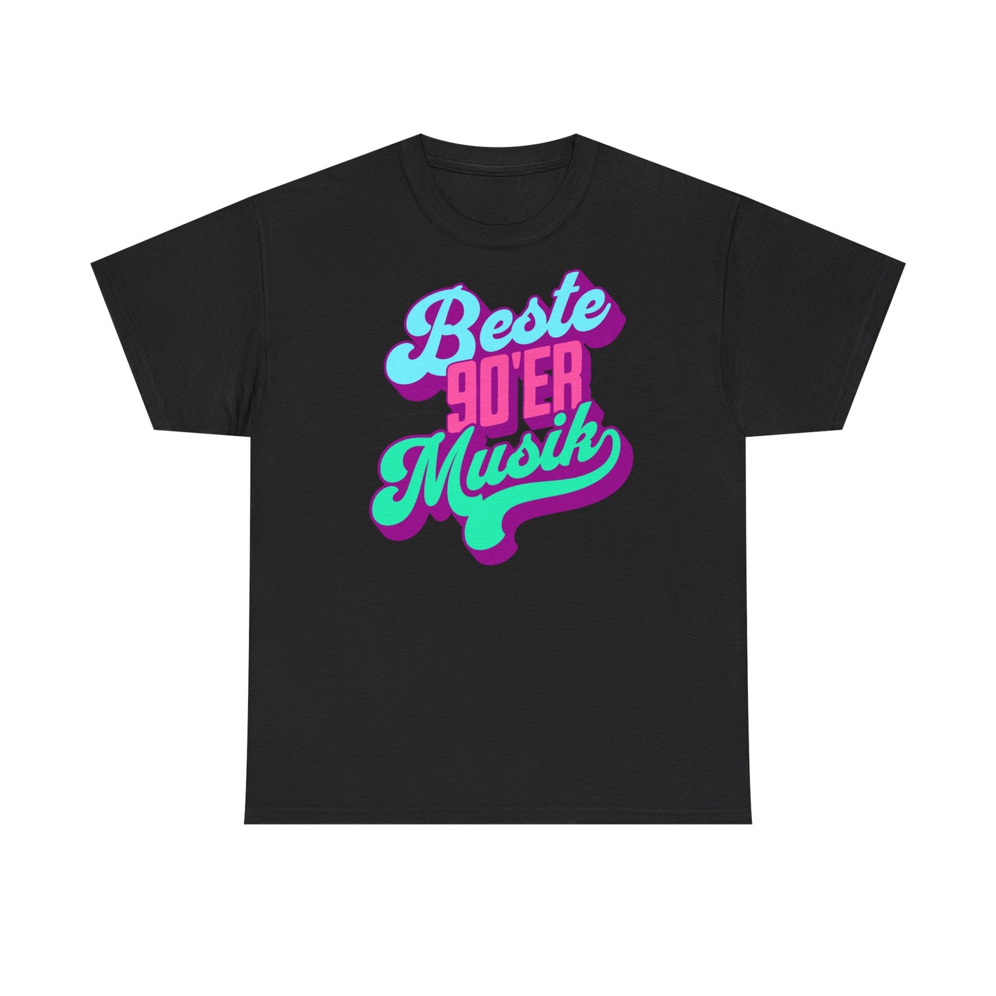 T-Shirt "Beste 90er Musik" S-5XL Retro Look