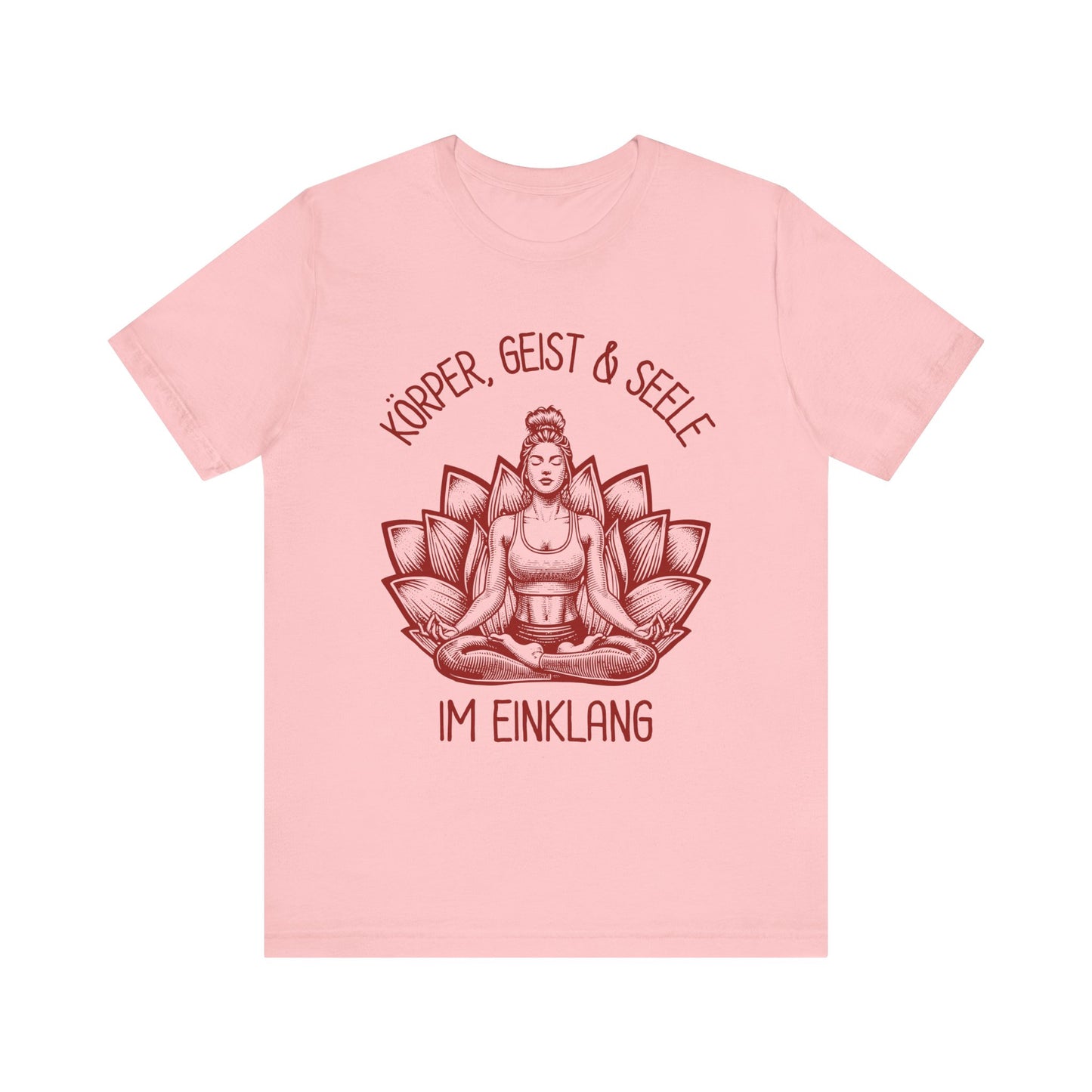 Jersey T-Shirt "Yoga Fitness" XS-2XL