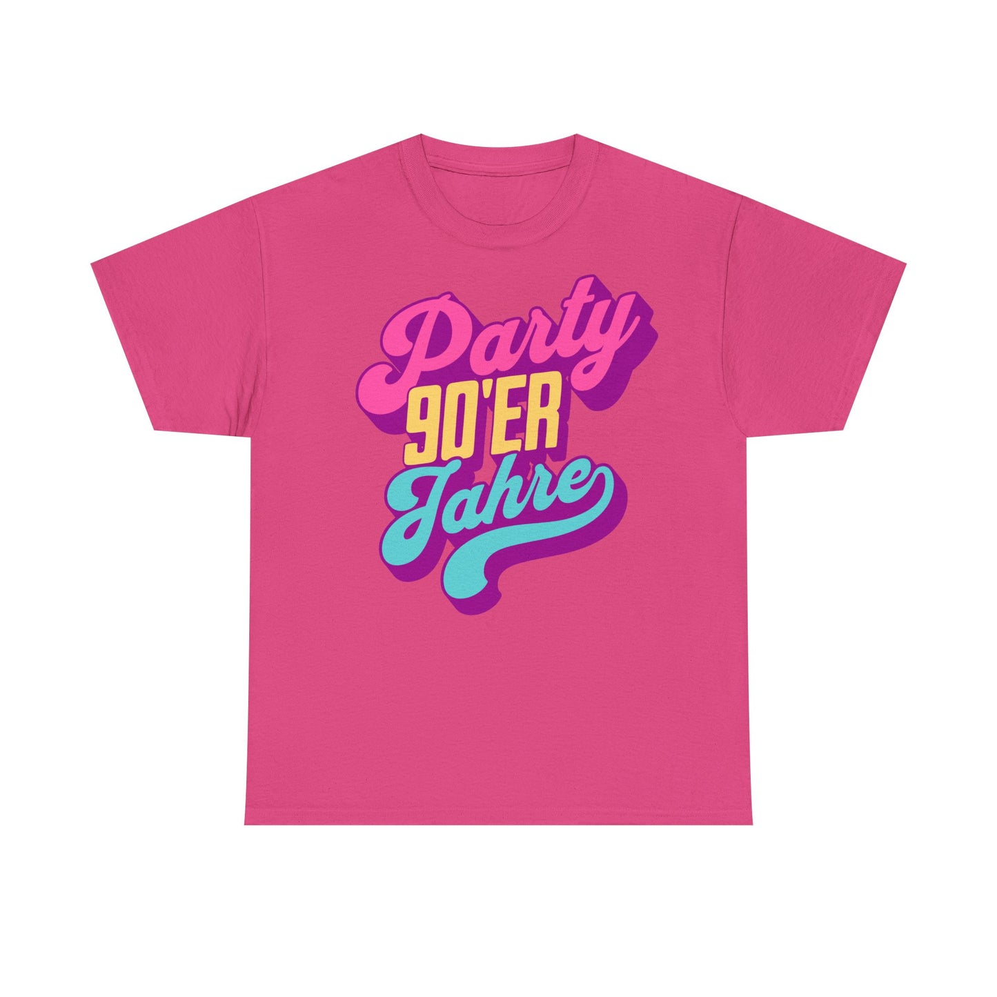 T-Shirt "Party 90er Jahre" S-5XL Retro Look