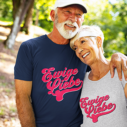 Partnerlook T-Shirt "Ewige Liebe" S-5XL