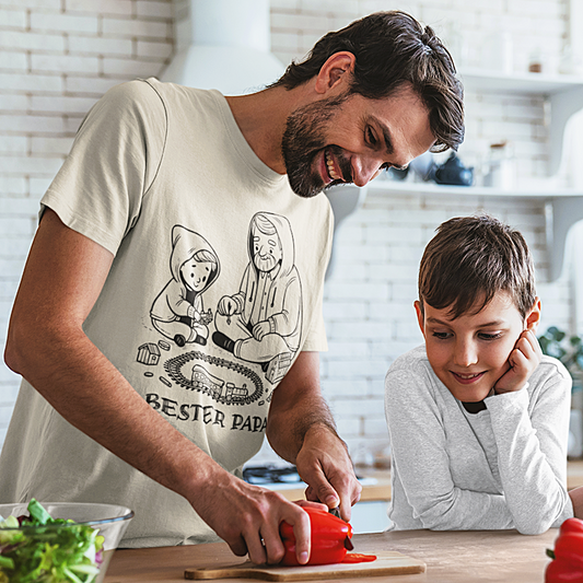 T-Shirt "Bester Papa-Sohn" S-5XL