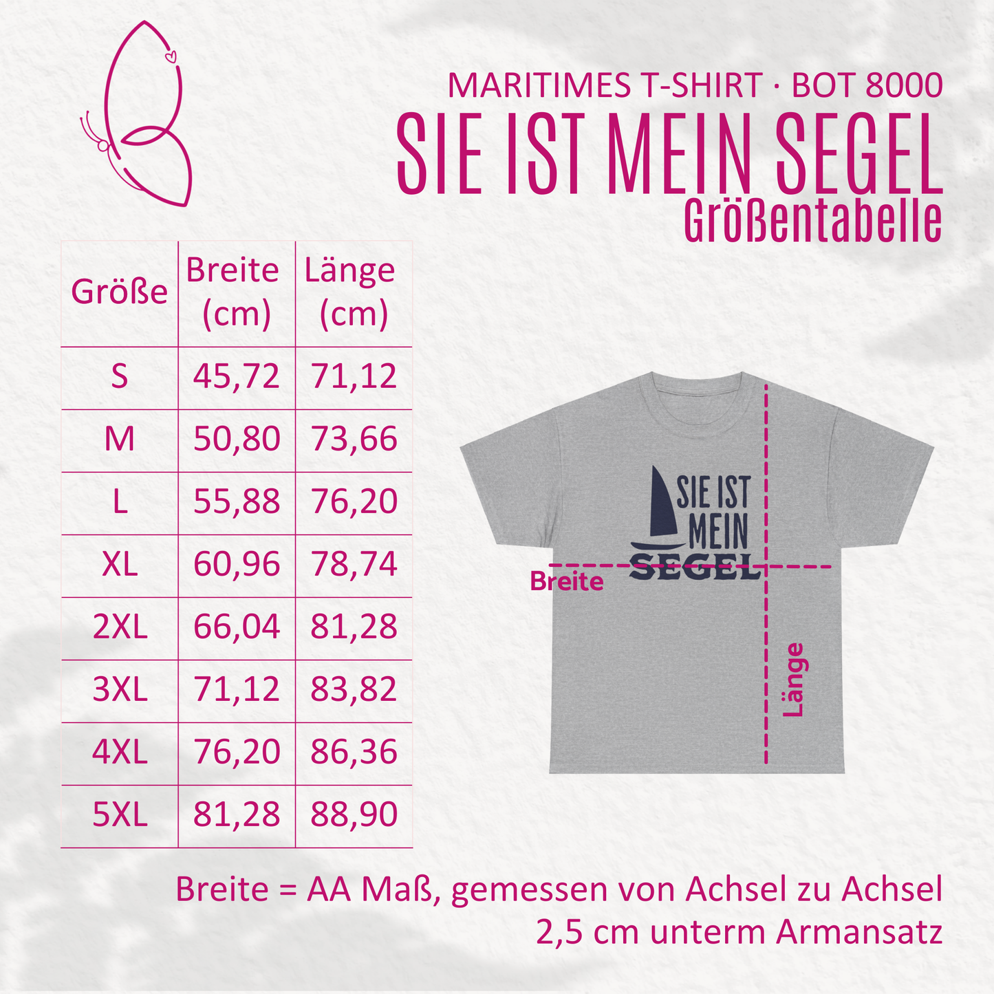 Partnerlook T-Shirt "Sie ist mein Segel" S-5XL maritimes Design