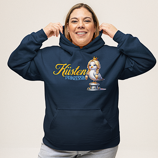 Hoodie "Küstenprinzessin" S-5XL Premiumsoft-Qualität