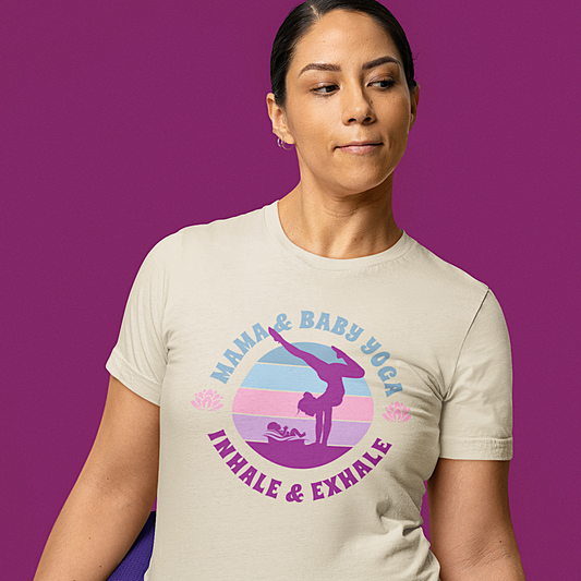 T-Shirt "Mama & Baby Yoga" S-2XL