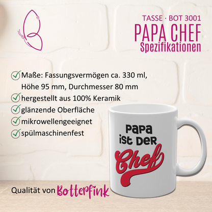 Tasse "Papa Chef"