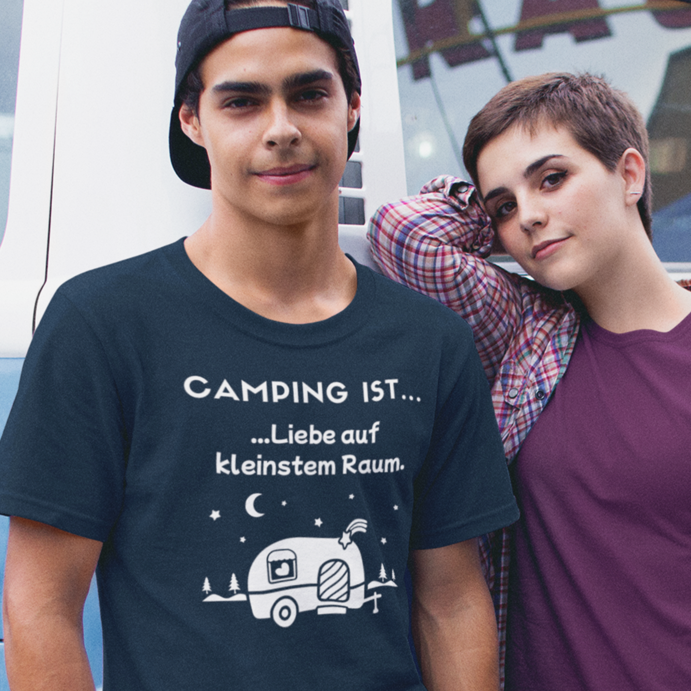 T-Shirt "Camping ist-Liebesraum" S-5XL