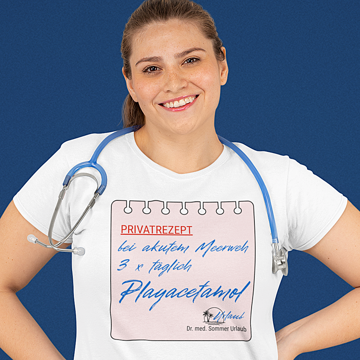 Premium T-Shirt "Rezept Playacetamol" S-5XL