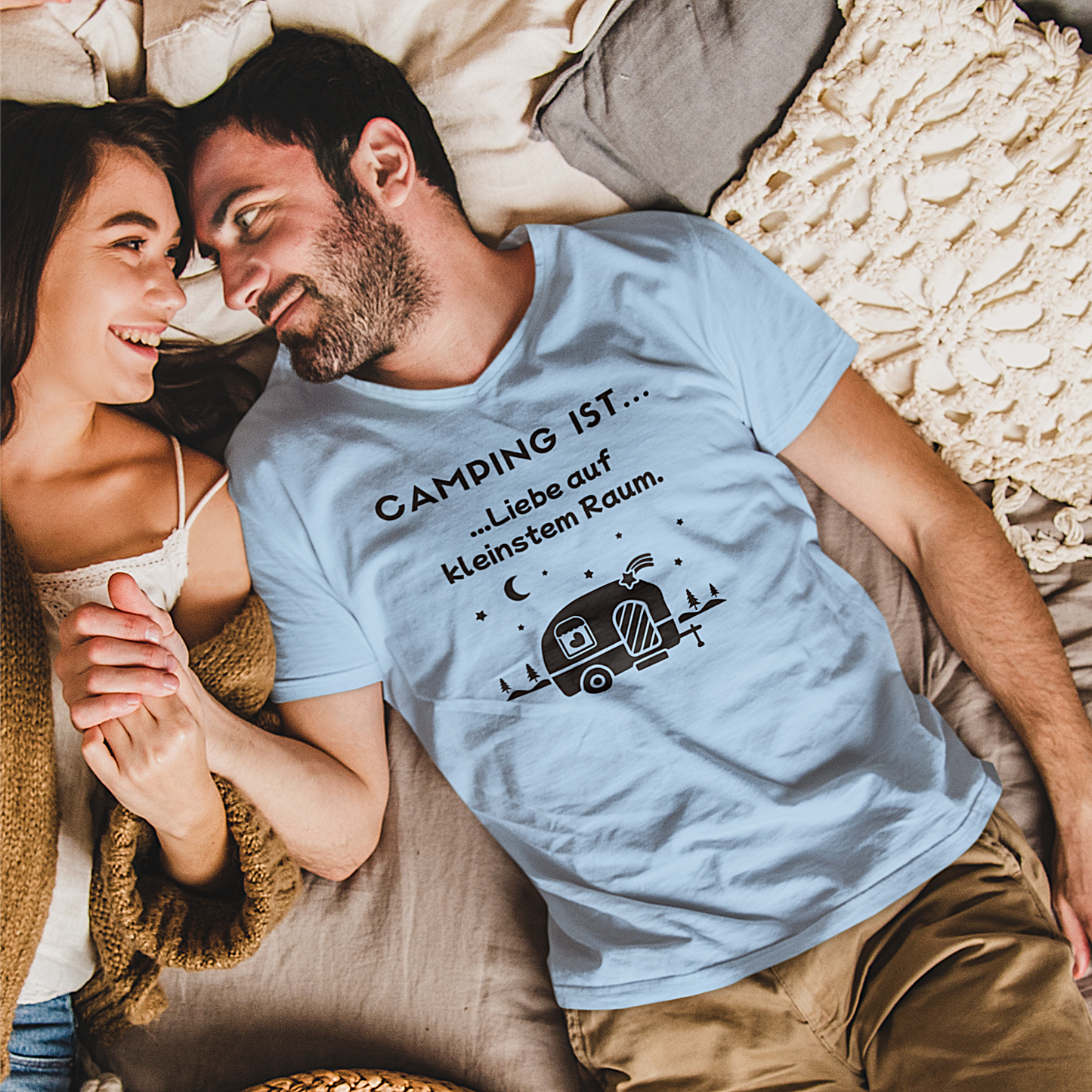T-Shirt "Camping ist-Liebesraum" S-5XL