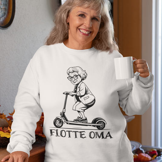 Sweatshirt "flotte Oma" S-5XL